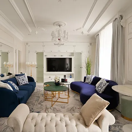 Luxury 4-bdrm With Private Terrace Lägenhet Riga