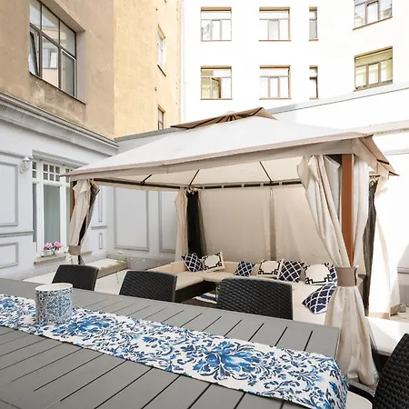 Luxury 4-bdrm With Private Terrace Lägenhet Riga